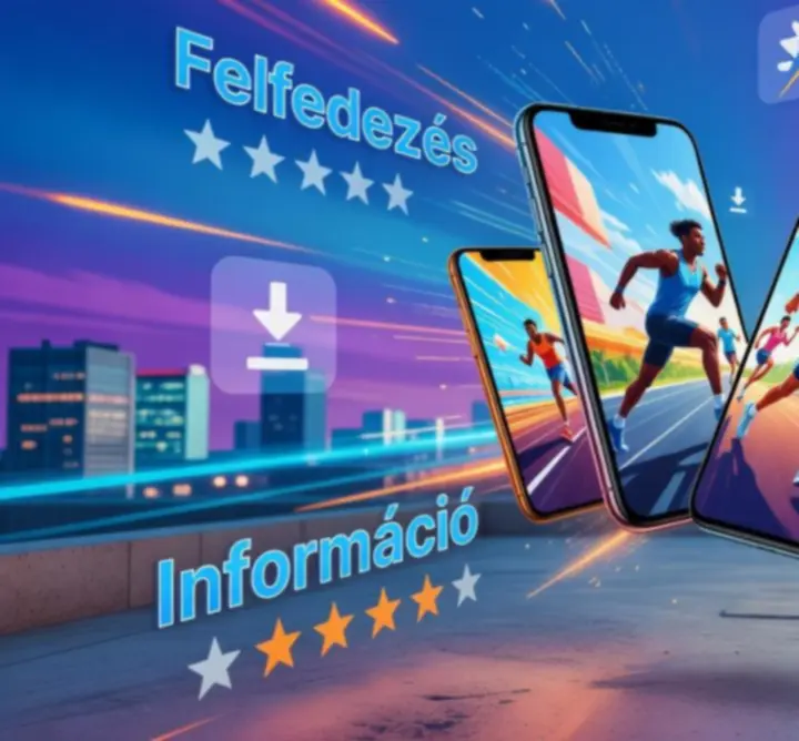 Mobiltelefonokon futó népszerű mobiljátékok illusztráció