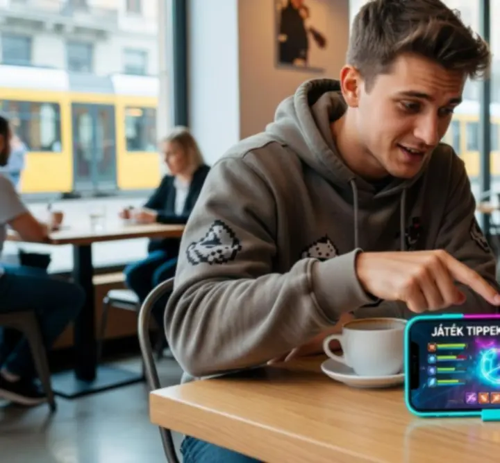 Mobiljáték tippek és trükkök vizuális megjelenítése okostelefonon